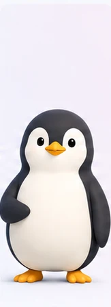ぽっちゃりのペンギン
