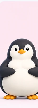高度肥満のペンギン