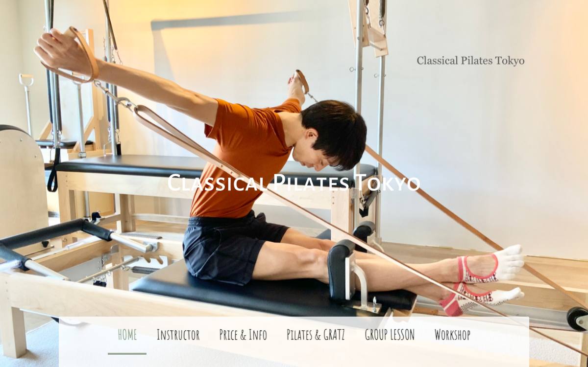 Classical Pilates Tokyo公式サイト