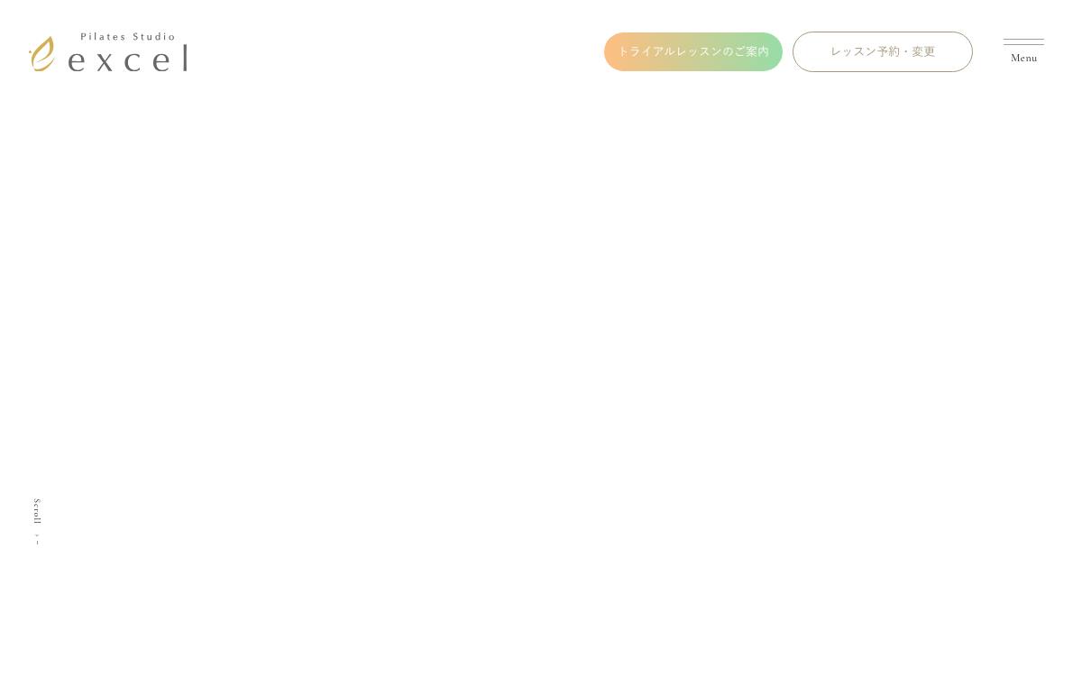 Pilates Studio excel 日本橋店公式サイト